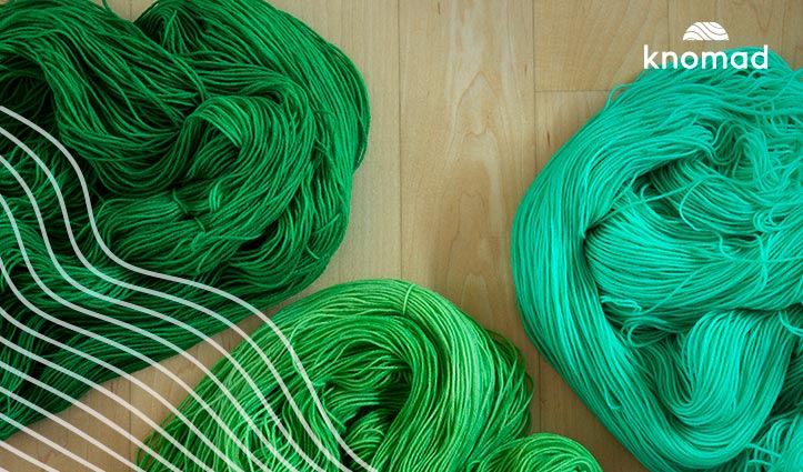 Dyeing 3 Colors of Green on EGGSHELL
